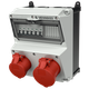 Модуль AMAXX 260x225 мм з роз'ємами 1xCEE16А5п 1xCEE32А5п 1xMCB32А3п/C 1xMCB16А3п/C IP44 | MENNEKES (артикул 920021) - зображення 1