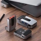 USB Type-C Хаб Baseus Multifunctional Armor Age Bracket 9-in-1 (3xUSB3.0+HDMI+RJ45+3xType-C+3.5) gray - изображение 7