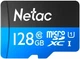 Карта пам'яті Netac microSD 128GB C10 UHS-I R80MB/s + SD (NT02P500STN-128G-R) - зображення 1