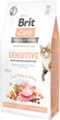 Сухой корм Brit Care Cat GF Sensitive Digestion & Delicate Taste для требовательных кошек с чувствительным пищеварением с индейкой и лососем 7 кг (171281) - изображение 1
