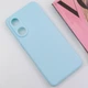 Силіконовий чохол Candy Full Camera для Oppo Reno 8 T 4G Бірюзовий / Turquoise - зображення 2