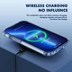 Противоударный чехол для iPhone 15 Pro Max IPAKY Crystal Series с бортиками Прозрачный - изображение 8