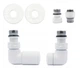 Комплект вентилів Vario Term VISION, White mat - зображення 1