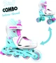 Роликовые коньки Neon Combo Бирюзовый Размер 34-37 (NT10T4) - изображение 2