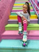 Роликовые коньки Neon Combo Бирюзовый Размер 34-37 (NT10T4) - изображение 10