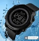 Мужские наручные спортивные часы Skmei 1540 Черные - изображение 3