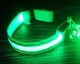 Ошейник для собак и котов для вечерних прогулок с USB зарядкой Зеленый - изображение 2