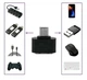 Адаптер ОТГ мікроюсб перехідник OTG USB Micro USB Black - зображення 2
