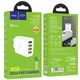 Зарядное устройство Hoco C102A 28.5W QC3.0 1USB/18W+3USB/2.1A white (58083) - изображение 4