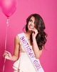 Атласна стрічка через плече на день народження "Birthday Girl" white & pink (02184) - зображення 4