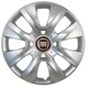 Автомобільні модельні ковпаки R14 Fiat 225 4шт, SJS, сріблясті - изображение 1