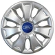 Автомобільні модельні ковпаки R15 Ford 335 4шт, SJS, сріблясті - изображение 1