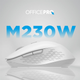 Мышь OfficePro Silent Click Wireless/Bluetooth White (M230W) - изображение 5