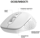 Мышь OfficePro Silent Click Wireless/Bluetooth White (M230W) - изображение 6