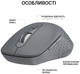 Миша OfficePro Silent Click Wireless/Bluetooth Gray (M230G) - зображення 6