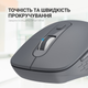 Миша OfficePro Silent Click Wireless/Bluetooth Gray (M230G) - зображення 9