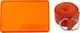 Набор Блок для йоги EasyFit оранжевый EF-1818-OR (56000907) + Ремень для йоги и растяжки EasyFit EF-1830-OR Оранжевый (56001105) - изображение 1