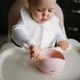 Мисочка силіконова з присоскою (Рожевий) "BabyOno" - зображення 3