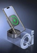 Зарядний пристрій Ugreen 2в1 Magnetic Wireless Charger для iPhone 15/14/13/12 MagSafe, AirPods Pro, AirPods 2/3 - зображення 2