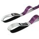 Стрічка для розтяжки стропа з петлями Ezous Stretch Strap I-02 розмір 220х3, 8см 10 петель Grey-Violet - зображення 3
