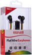 Słuchawki Maxell Earphones Flat Wire Rasta (MXSEFWR) - obraz 3