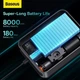 Пуско-зарядное устройство Бустер Baseus Super Energy 2in1 12V 8000 mAh 1000A с функцией Павербанка 5V/3A и Компрессора Black - изображение 8