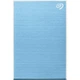 Зовнішній жорсткий диск 1 TB Seagate One Touch with Password Light Blue (STKY1000402) - зображення 1