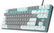 Клавіатура Aula F3287 Keycap KRGD Blue USB UA White/Grey (6948391240688) - зображення 2