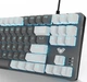 Клавіатура Aula F3287 Keycap KRGD Blue USB UA White/Grey (6948391240688) - зображення 3