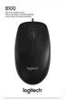 Миша Logitech M100 USB Black (910-006652) - зображення 6