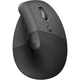 Мышь беспроводная Logitech Lift Vertical Ergonomic Wireless/Bluetooth for Business Graphite (910-006494) - изображение 1