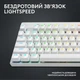 Клавиатура беспроводная Logitech G Pro X TKL Lightspeed Tactile White (920-012148) - изображение 3