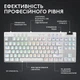 Клавиатура беспроводная Logitech G Pro X TKL Lightspeed Tactile White (920-012148) - изображение 5