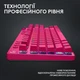 Клавіатура бездротова Logitech G Pro X TKL Lightspeed Tactile Magenta (920-012159) - зображення 8
