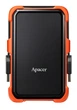 Внешний жесткий диск 1 TB Apacer AC630 Black/Orange (AP1TBAC630T-1) - изображение 1