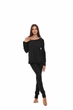 Піжама Victoria`s Secret Thermal Long чорна розмір XS - зображення 1