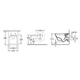 Унітаз підвісний VILLEROY & BOCH ARCHITECTURA 37*53см Rimless, колір White Alpin 5685R001P - изображение 2