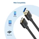 ​Кабель Cable Matters USB 3.0 Type A Male to Micro B Male 0.9м - изображение 4