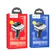 Модулятор Hoco E75 Bravery PD30W+QC3.0 car BT FM transmitter Цвет Синий - изображение 2