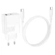 Сетевое Зарядное Устройство Borofone BA75A Powerfull PD+QC 30W Type-C to Type-C Цвет Белый - изображение 3