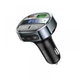 Модулятор Hoco E70 PD30W+QC3.0 BT FM transmitter Колір Чорний - зображення 1