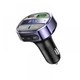 Модулятор Hoco E70 PD30W+QC3.0 BT FM transmitter Колір Чорний - зображення 4