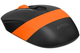 Мышь беспроводная A4Tech FG10 Black/Orange USB - изображение 1