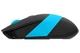 Мышь беспроводная A4Tech FG10 Black/Blue USB - изображение 4