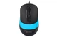Мышь A4Tech FM10 Black/Blue USB - изображение 2