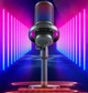 Игровой Стримминговый Конденсаторный Студийный USB Микрофон Janmai ME6S для компьютера и ноутбука RGB Black - изображение 7