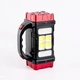 Фонарь аккумуляторный на солнечной батарее LED Hurry Bolt HB-1678 с Power Bank боковой фонарик - изображение 6
