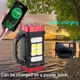 Фонарь аккумуляторный на солнечной батарее LED Hurry Bolt HB-1678 с Power Bank боковой фонарик - изображение 8