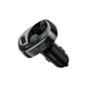 FM модулятор Baseus T Shaped S-09A 2 х USB Type-A, microSD Black (CCMT000001) - зображення 2