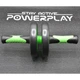 Ролик для пресса PowerPlay двойной Dual-Core Ab Wheel, чёрно-зелёный (817545594) - изображение 5
